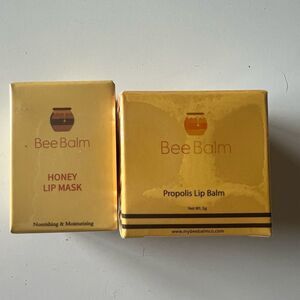Honey Lip Mask & Propolis Lip Balm Set